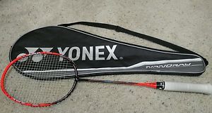 Genuine Yonex Nanoray Z Speed Badminton Racquet - Very good condition