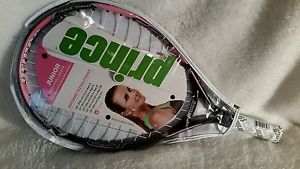 NEW - Prince Junior Girls Pink 19" Tennis Racquet Triple Threat w/ Travel Case
