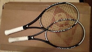 TWO Dunlop 400G Tennis Racquet (2) 100  4-1/2
