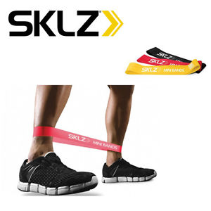 SKLZ Mini bandas-Multi-resistencia Entrenamiento Banda Set-3 Colores Nuevo