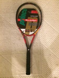 Prince Longbody ThunderBolt 800pl Midplus Racket (100in Squared) Midplus W/ Case