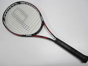 PRINCE WARRIOR 100 TENNIS RACQUET (4 3/8) DEALER DEMO FRAME!! NEW STRINGS!!
