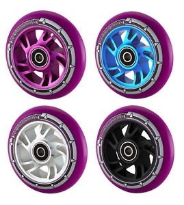 Team Dogz Violet PU 110 Alliage Tourbillon Roue Roues De Trotinette De Stunt