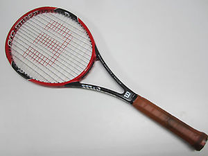 WILSON BLX PRO STAFF 97 RACQUET (4 3/8) DEALER DEMO. NEW LUXILON/GAMMA HYBRID