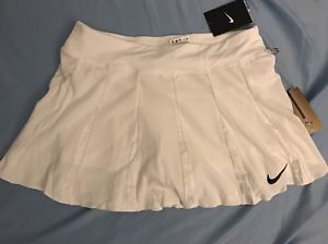 Nike Premier Maria Sharapova All White Woven Tennis Skirt 728833 100 M Medium