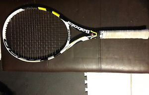 2014 Babolat Aero Pro Drive Plus 27.5 + 100 head 4 3/8 grip EXC Tennis Racquet