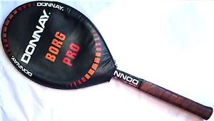 Vintage Donnay Bjorn Borg Pro Tennis Racquet Tomasetti, Wood, How Cool Is THIS?!