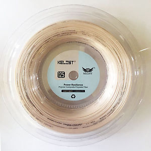 NEW KELIST POWER RESILIENCE Pearl White 660FT 200M 1.25mm tennis string