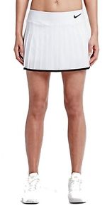 Nike Mujer FALDA de tennis NIKECOURT VICTORIA Falda blanco / negro