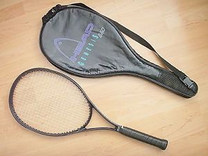 NICE HEAD AUSTRIA GENESIS 660 DOUBLE POWER WEDGE TENNIS RACQUET & COVER NEW GRIP