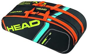 Head Core 6R Combi Racquet Bag - Multi-Colour/Black/NE
