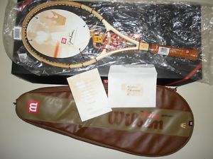 WILSON JACK KRAMER MILLENNIUM LIMITED EDITION  TENNIS RACQUET 4 1/2  BRAND NEW