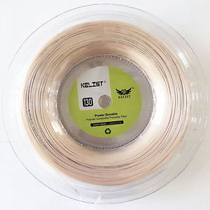 NEW KELIST POWER Durable Pearl White 660FT 200M 1.30mm tennis string
