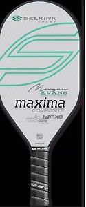 Selkirk Maxima 21P MXO Polymer Pickleball Paddle Elongated Morgan Evans GREEN