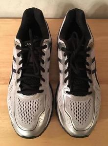 Asics Running Shoes~Mens Size 12-1/2 Gel-Kayano 22 Silver/True Blue/Black in Box
