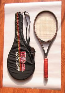 Wilson Pro Staff 85 St. Vincent Midsize - 4 5/8 Tennis Racquet HWQ - no Bumper