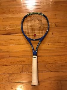 Head 4 3/8" MX Cyber Tour Tennis Racquet Team Series Pre-Strung 27"L  Matte Blue