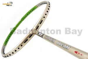 Flex Power Titanium Ti Dream Green (5U) Badminton Racket String + PU Grip