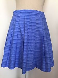 Head Womens Sz.10 Tennis Running All Around Skirt Blue Pleated
