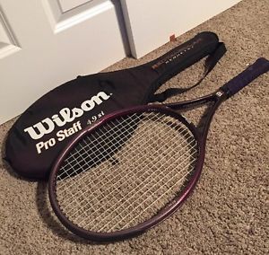 WILSON PRO STAFF 4.9 si Graphite Tennis Racquet Racket 110 sq in with Case