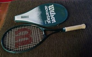 Wilson Advantage Tennis  Racket Racquet Super High Beam Series Green 95 Sq. In.