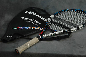 Babolat Pure Drive Jr 25 Racquet 4 1/8" grip &Head Cover Engineered in France