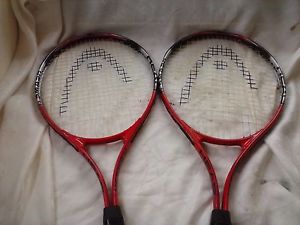 2 Head Ti Smash Tennis Racquets