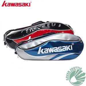 Kawasaki Badminton Backpack Bag Sports Tennis Bag Large Size For 9-12 Rackets