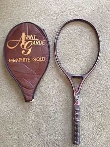 Avant Garde "Graphite Gold" Over Size Tennis Racquet 4-1/2 (extended length)
