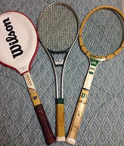 Vintage Wilson Tennis Racket/Racquet Lot