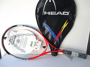 HEAD Tennis Racquet TI.Smash NWT Red & Black With Cover Titanium Oversized