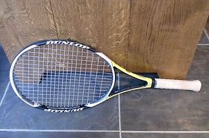DUNLOP AEROGEL 5 HUNDRED TOUR Tennis Racquet Racket STRUNG 4-3/8" FREE SHIP