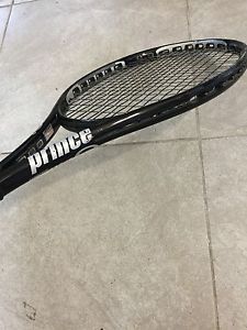 Prince O3 SpeedPort Black 100 head 4 5/8 grip Tennis Racquet