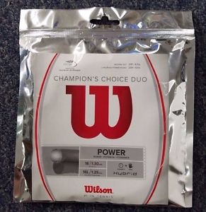 Wilson Champion's Choice Duo Tennis String NEW