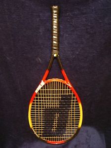 prince precision equipe oversize longbody 4 5/8 grip tennis racket ! NICE !