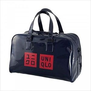 Kei Nishikori Model UNIQLO Enamel Boston Bag Tennis Navy Rare Popular Japan F/S