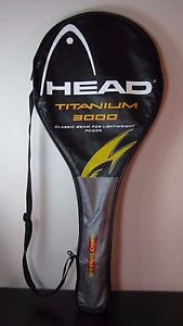 Head Titanium 3000 Oversize Tennis Racquet with Case Size 4 5/8 - 5"