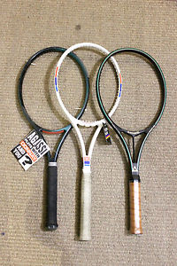 3 brand new racquets donnay & le coq sportif agassi borg noah ft40 vst fuga vtg