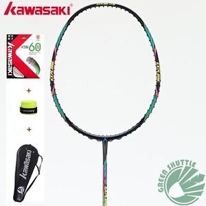 Kawasaki Badminton Racket 1770 1880 1990 Full Carbon Badminton With Gift