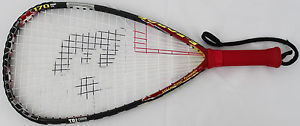 E-Force Bedlam X 170 Grams Lite Racquetball Racket 22” Longstring Titanium Red