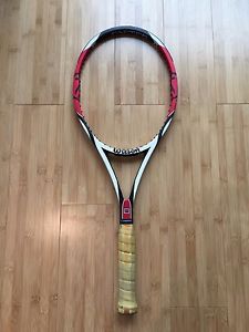 Wilson K Factor Six-One Tour 90 head Roger Federer 4 1/2 grip EXC Tennis Racquet