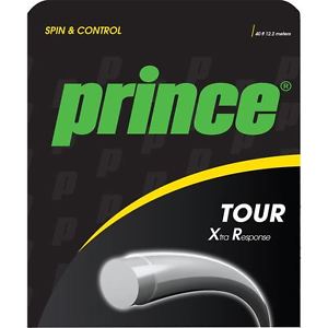 3 Sets PRINCE Tour XR 17 Polyester Silver Tennis String Xtra Response 1.25