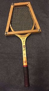 Vintage Antique Wilson Imperial Jack Kramer Tennis Racquet Famous Player Series
