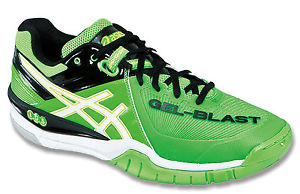 ASICS GEL-Blast 6 Men's indoor court shoes -Green -Badminton, Squash, Volleyball