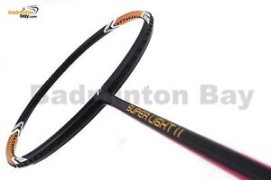 Fleet Super Light 11 Red Badminton Racket (6U)  Free Stringing + PU Grip