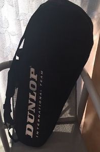 NEW Dunlop International Team Multi Tennis Racquet Bag Black / Red