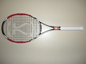 WILSON K-FACTOR  K-SIX-ONE 95X TENNIS RACQUET 4 3/8 27.5"