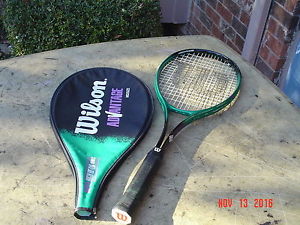 Wilson Advantage Midsize Aerodynamic Alloy Tennis Racquet L4 w Cover
