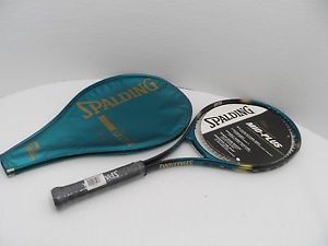 "SPALDING" POWER BEAM WORLD PRO TENNIS RACQUET W/COVER, 4 3/8" GRIP - NEW