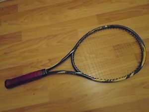 Head Radical Tour 690 OS Twin Tube Tennis Racquet. 4 1/2. Agassi. Austria. Exc.